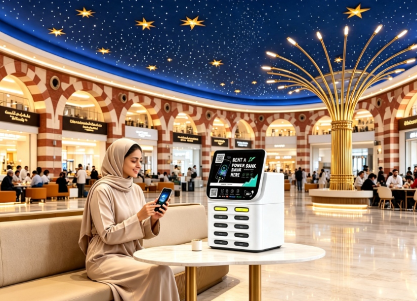 Saudi Phone Charging Station, new market opportunity, multi-scenario deployment and stable returns